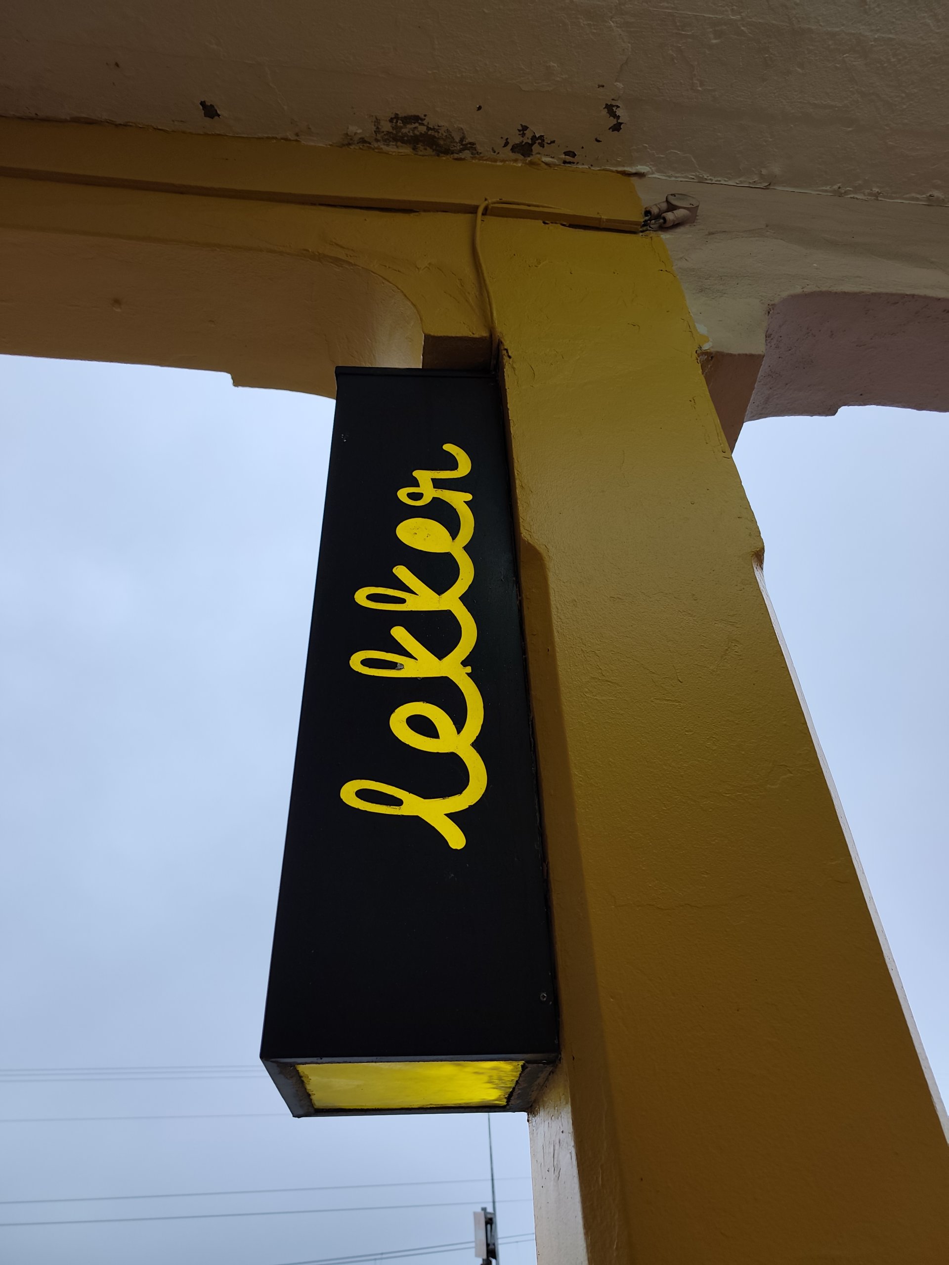 lekker means delicious in South Africa. Lekker Cafe is the perfect place for a bite and coffee to go